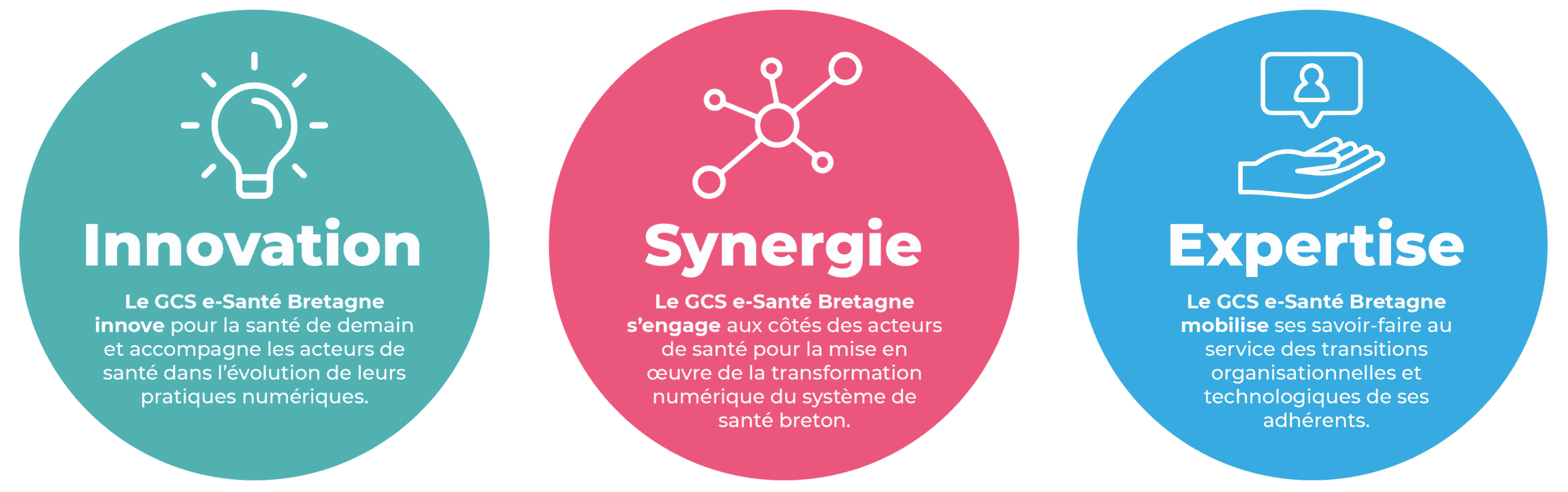 Valeurs du GCS e-Santé Bretagne