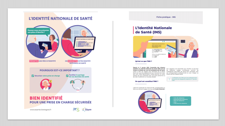 Communication / sensibilisation INS | Groupement Régional e-Santé Bretagne